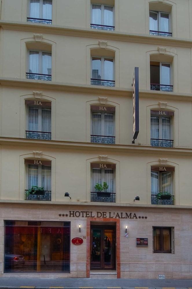 Hôtel de l'Alma Paris Exterior foto